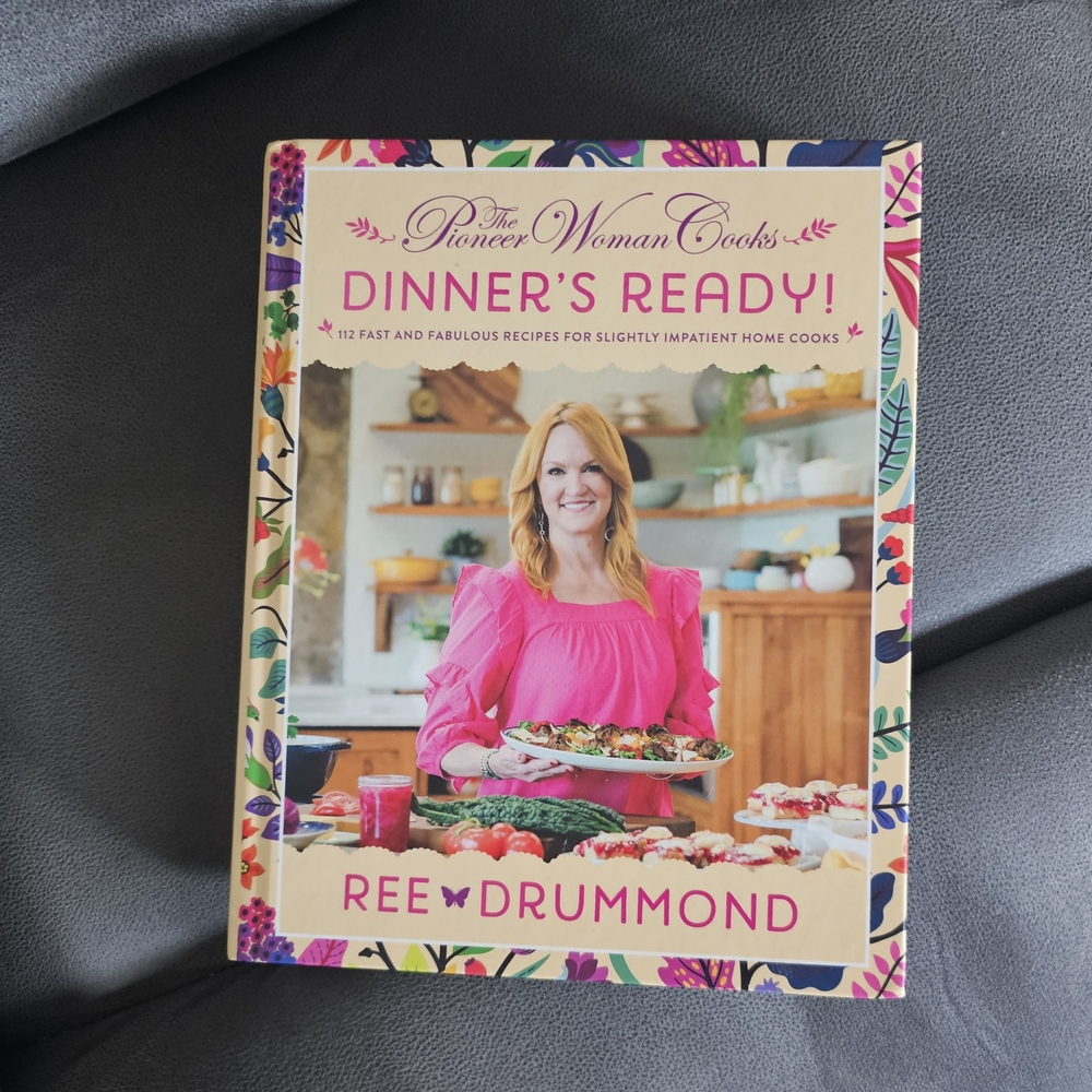 The Pioneer Woman Dinner's Ready! Cookbook - Pink & Cream Floral